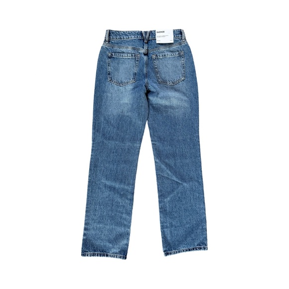Garage Relaxed Straight Jeans NWT Size 01/25 - Picture 6 of 10